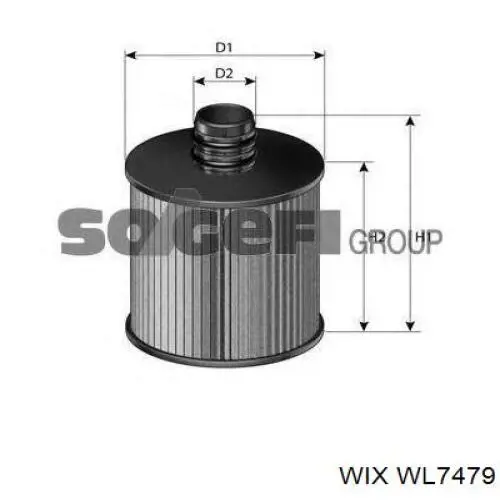 Compre WL7479 WIX Filtro de óleo