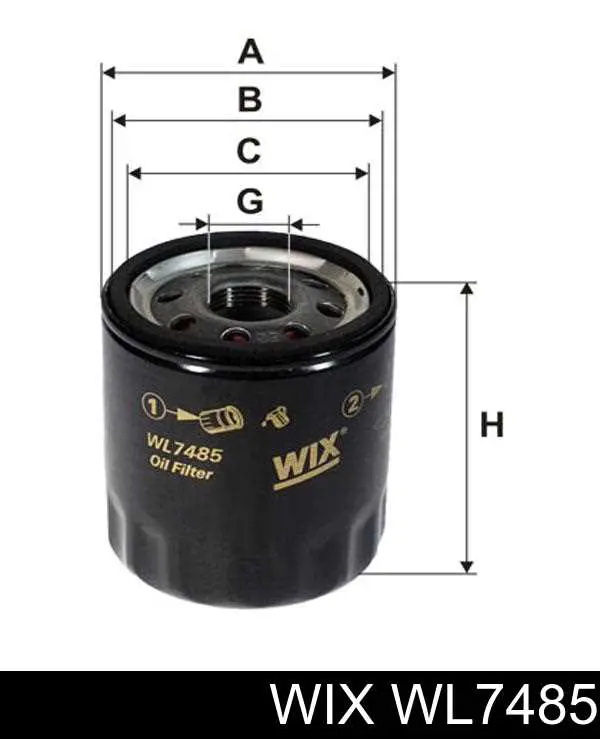 Compre WL7485 WIX Filtro de óleo