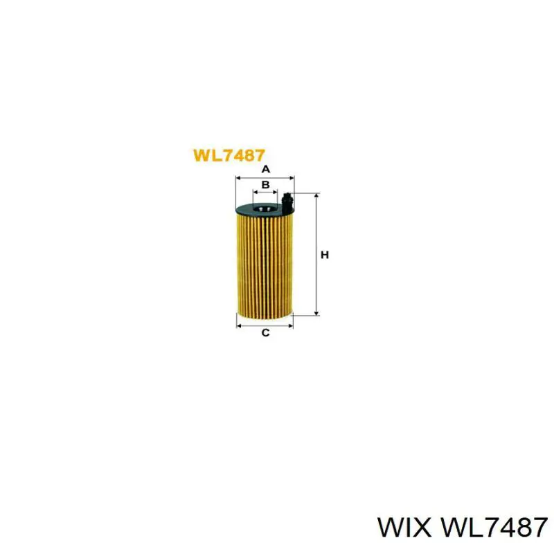 Filtro de óleo WIX WL7487 preço, a partir de 11,74 USD