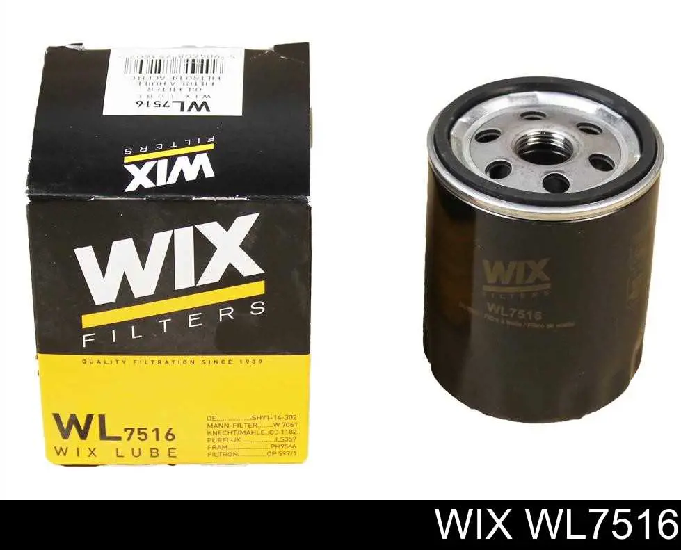 Filtro de óleo WIX WL7516 preço, a partir de 7,59 USD