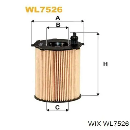 Filtro de óleo WIX WL7526 preço, a partir de 4,72 USD