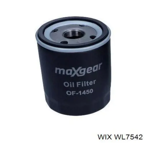 WL7542 WIX Filtro de óleo