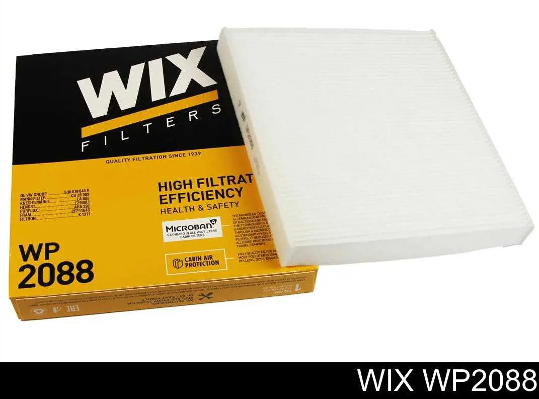 Filtro de salão WIX WP2088 preço, a partir de 8,00 USD
