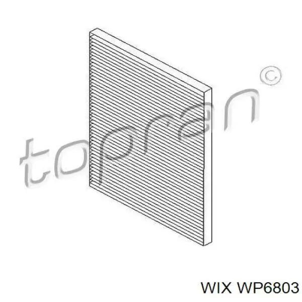Compre WP6803 WIX Filtro de salão