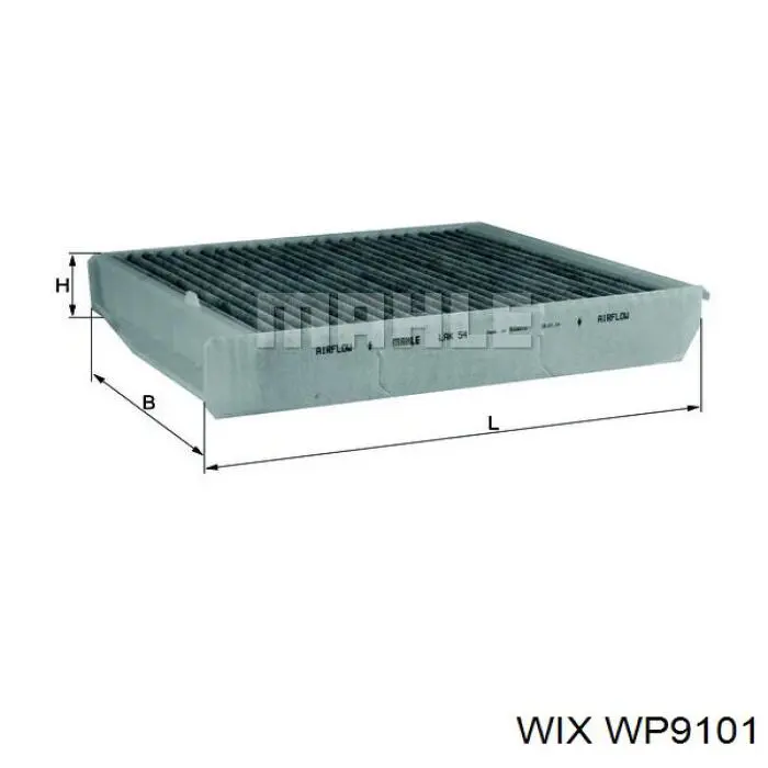 Compre WP9101 WIX Filtro de salão