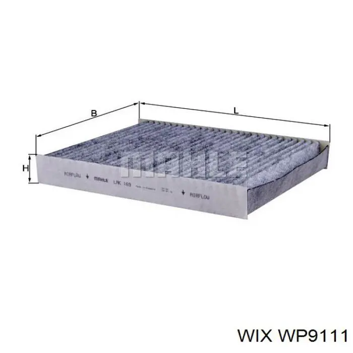 Compre WP9111 WIX Filtro de salão