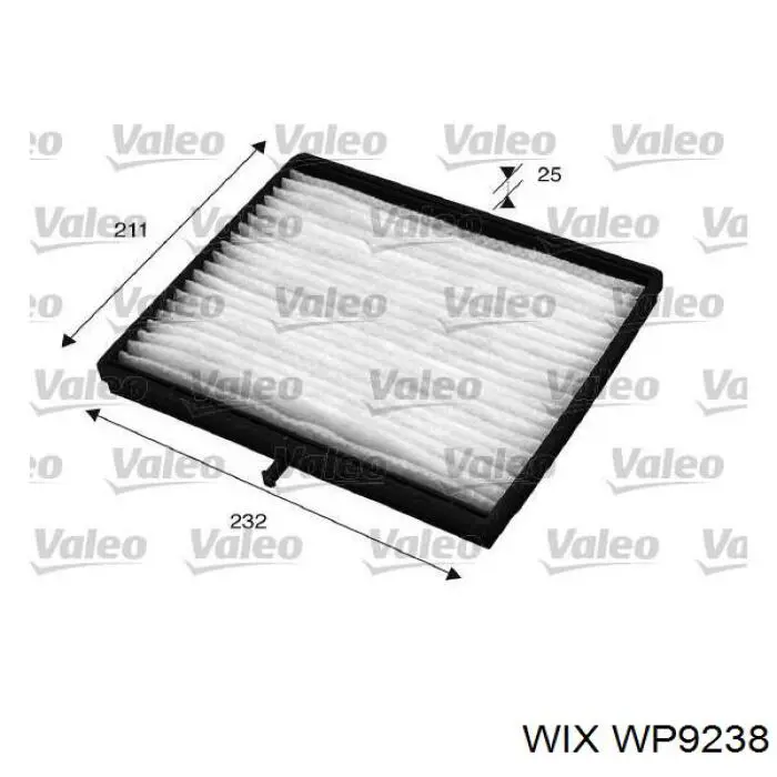 Compre WP9238 WIX Filtro de salão