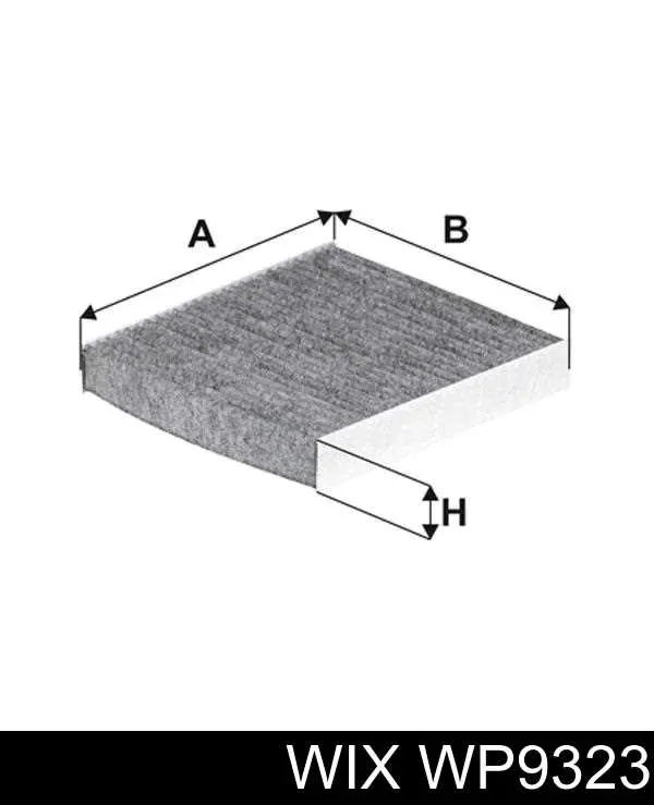 Filtro de salão WIX WP9323 preço, a partir de 11,84 USD