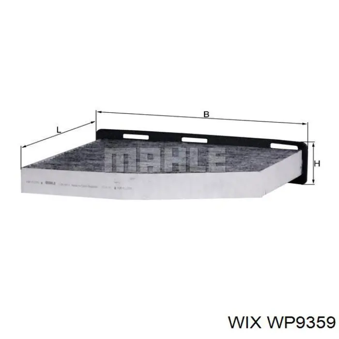 Compre WP9359 WIX Filtro de salão