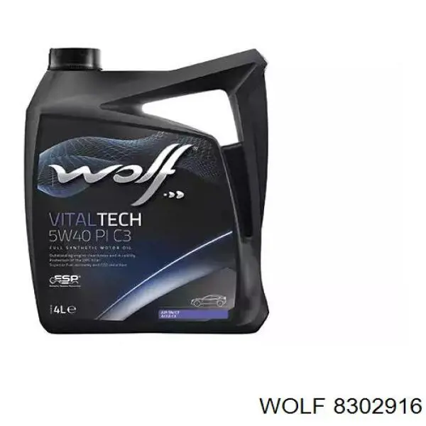 Óleo para motor Wolf 8302916 preço, a partir de 45,09 USD