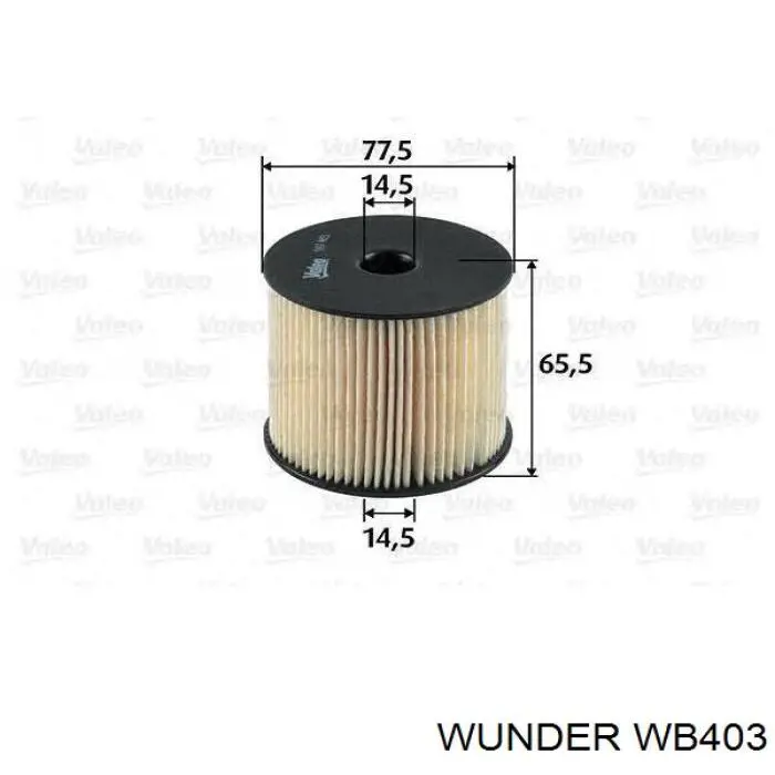 Filtro de combustível Wunder WB403 preço, a partir de 9,87 USD