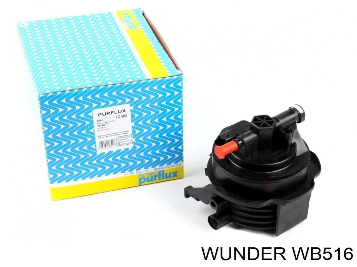 WB516 Wunder Filtro de combustível