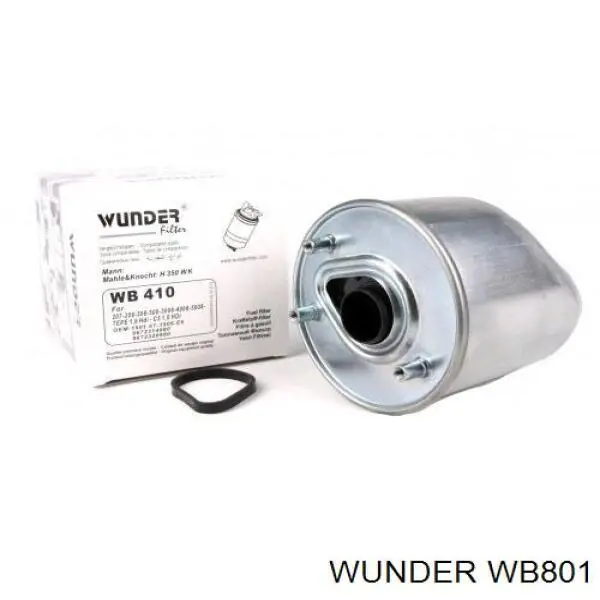 Filtro de combustível WB801 Wunder