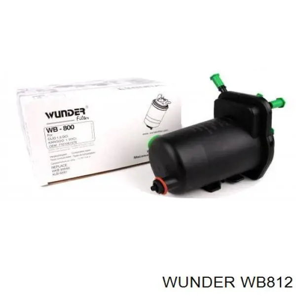 WB812 Wunder Filtro de combustível