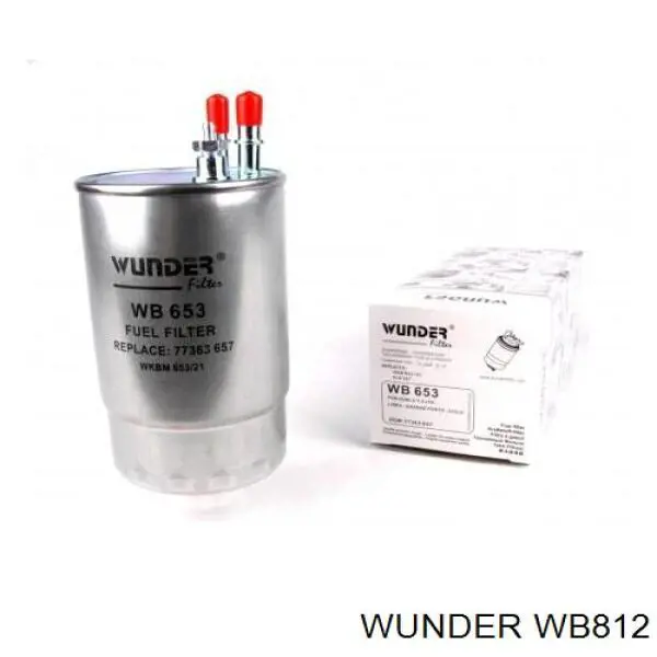 Filtro de combustível WB812 Wunder