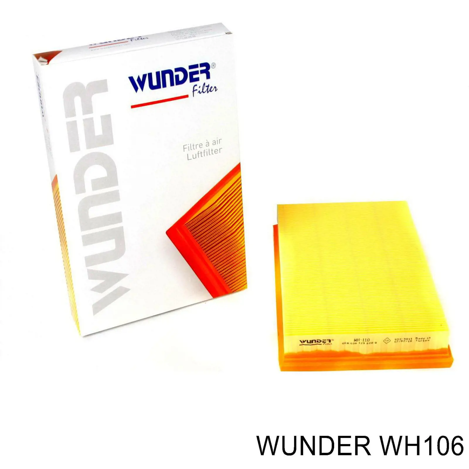 WH106 Wunder Filtro de ar