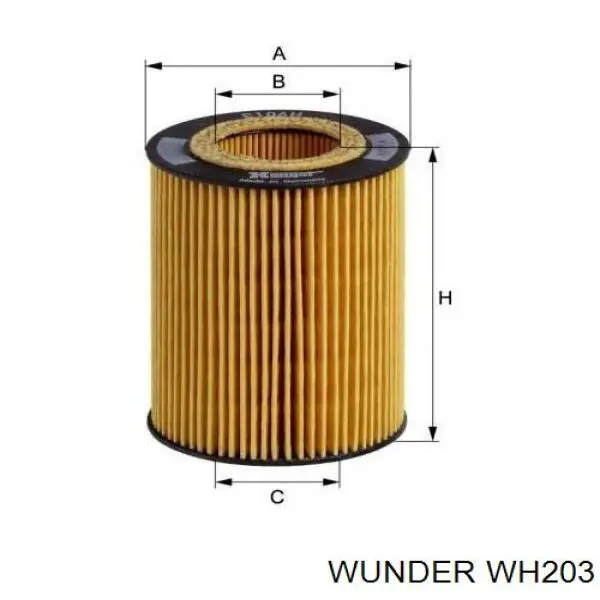 WH203 Wunder Filtro de ar