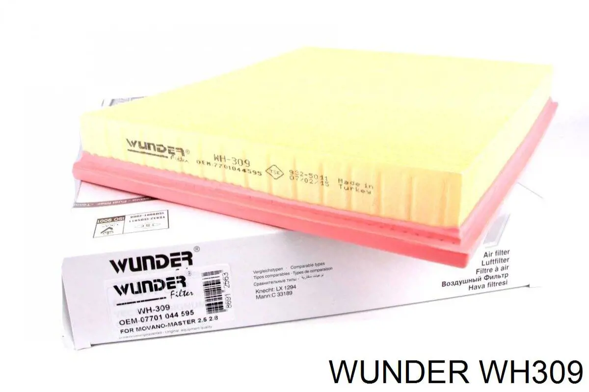 Filtro de ar Wunder WH309 preço, a partir de 10,18 USD