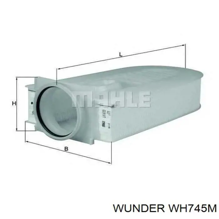 WH745M Wunder Filtro de ar