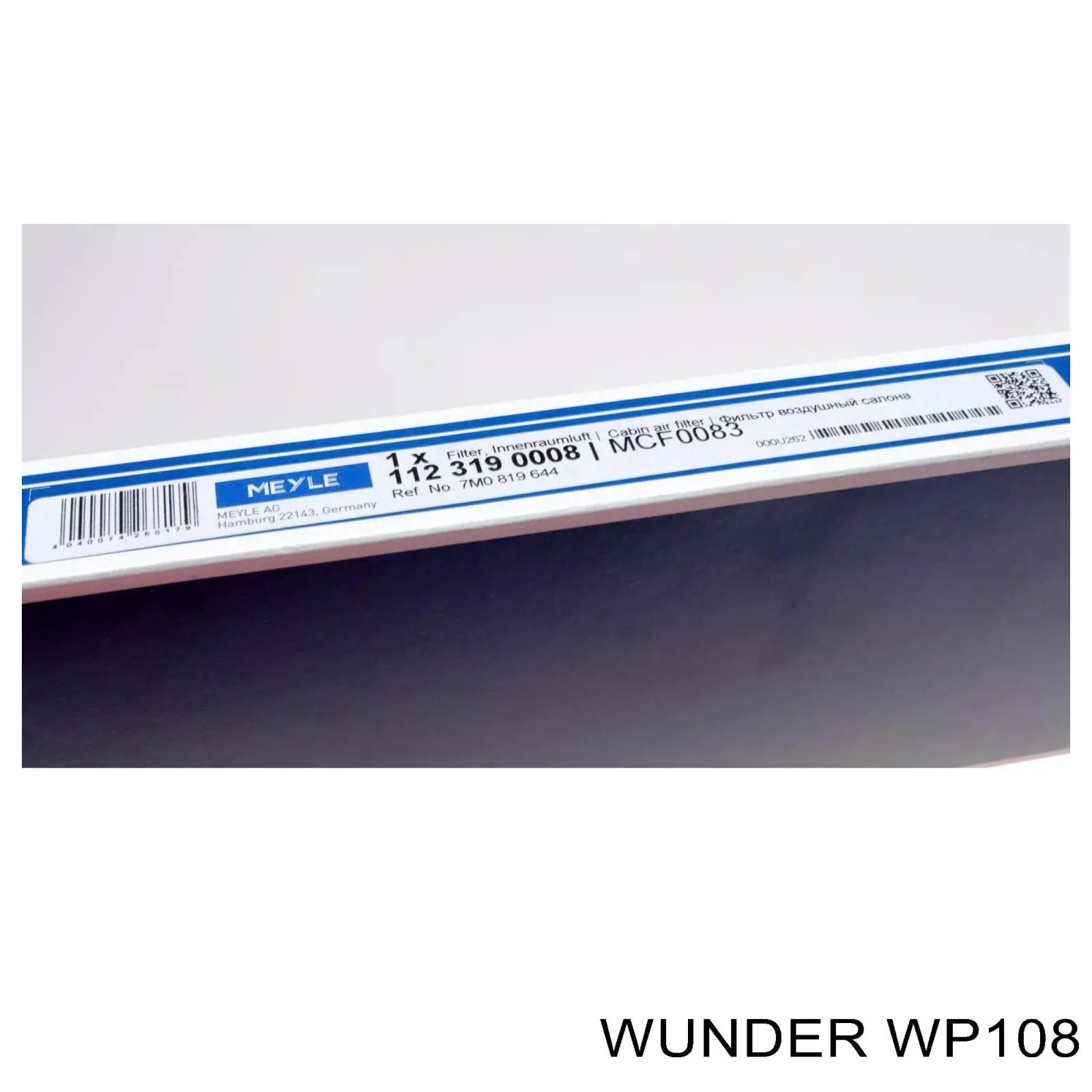 WP108 Wunder Filtro de salão