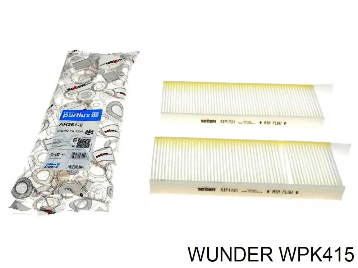 Filtro de salão WPK415 Wunder