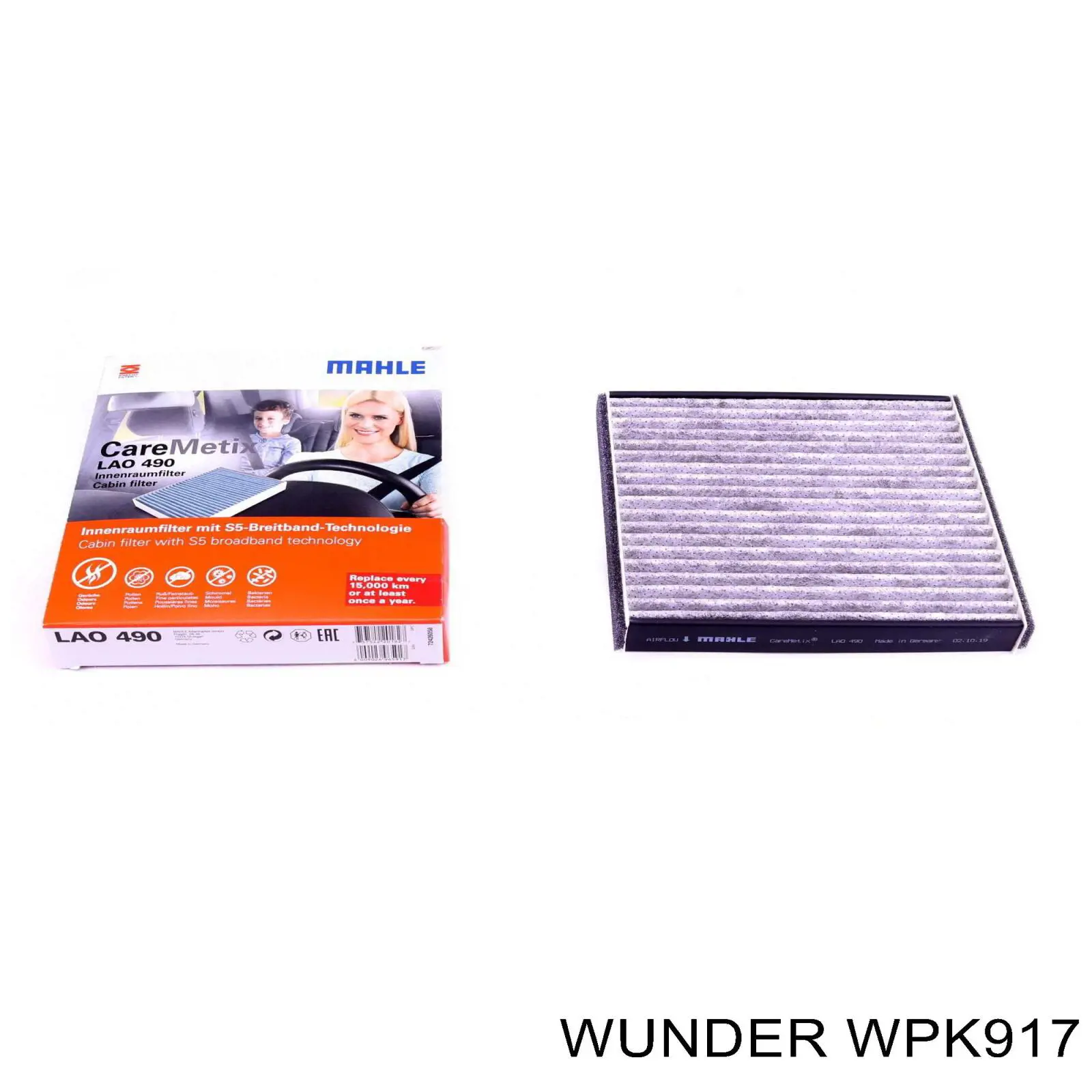 Filtro de salão WPK917 Wunder