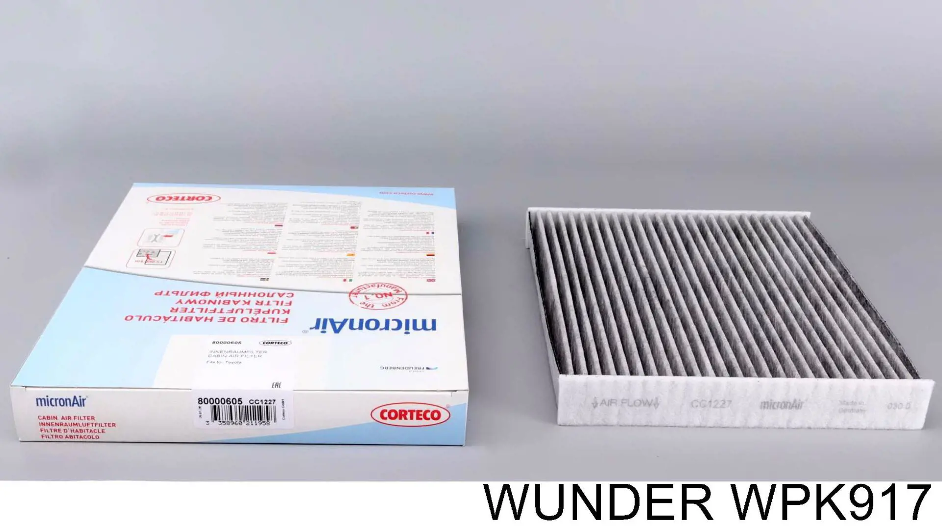 WPK917 Wunder Filtro de salão