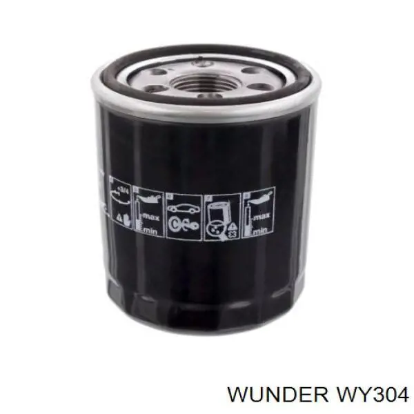 Filtro de óleo Wunder WY304 preço, a partir de 6,30 USD