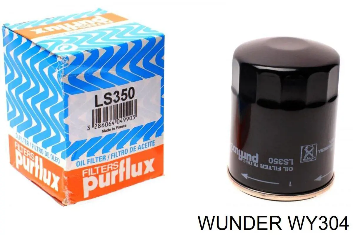 Filtro de óleo WY304 Wunder