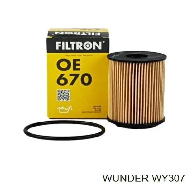 Filtro de óleo Wunder WY307 preço, a partir de 5,96 USD