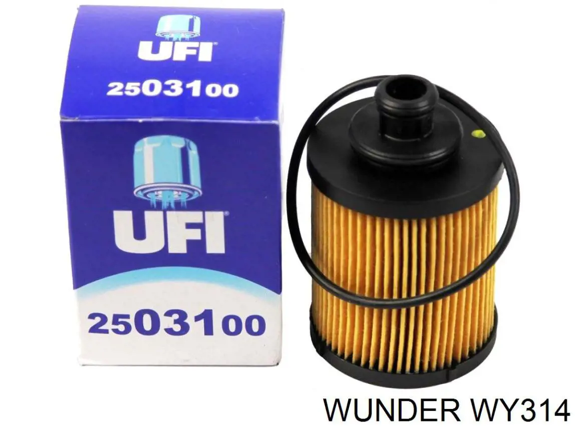 WY314 Wunder Filtro de óleo
