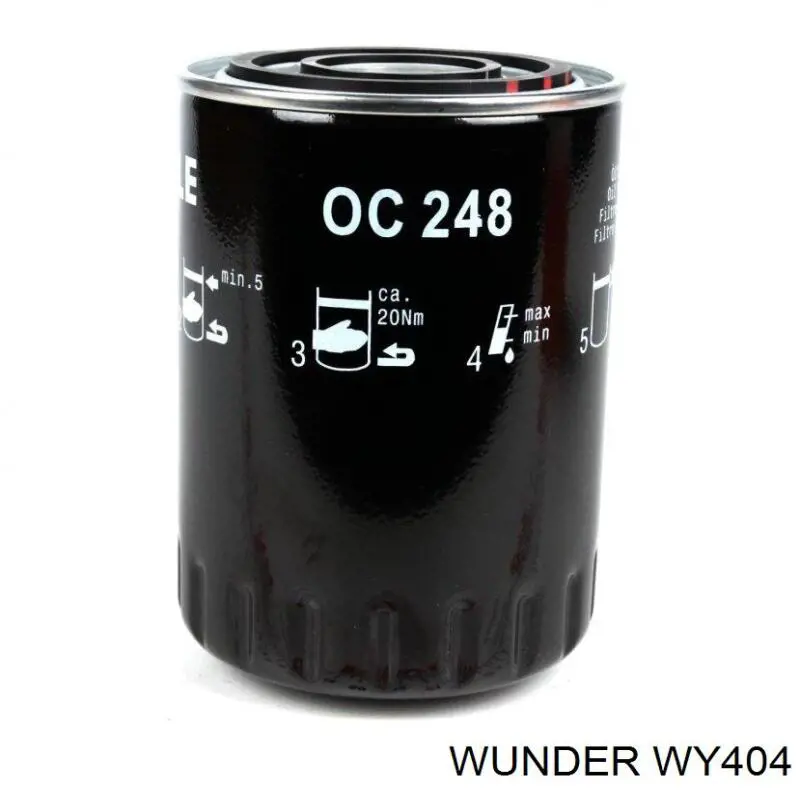 Compre WY404 Wunder Filtro de óleo