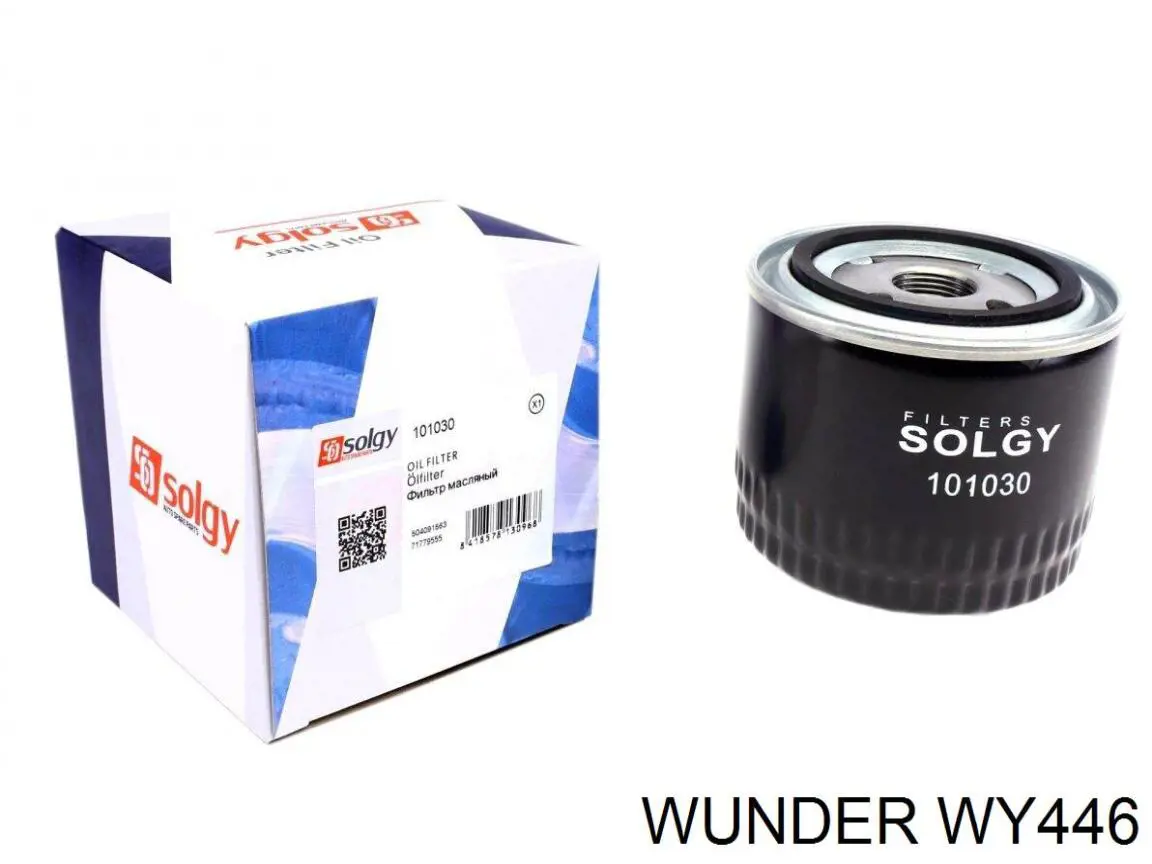 Filtro de óleo Wunder WY446