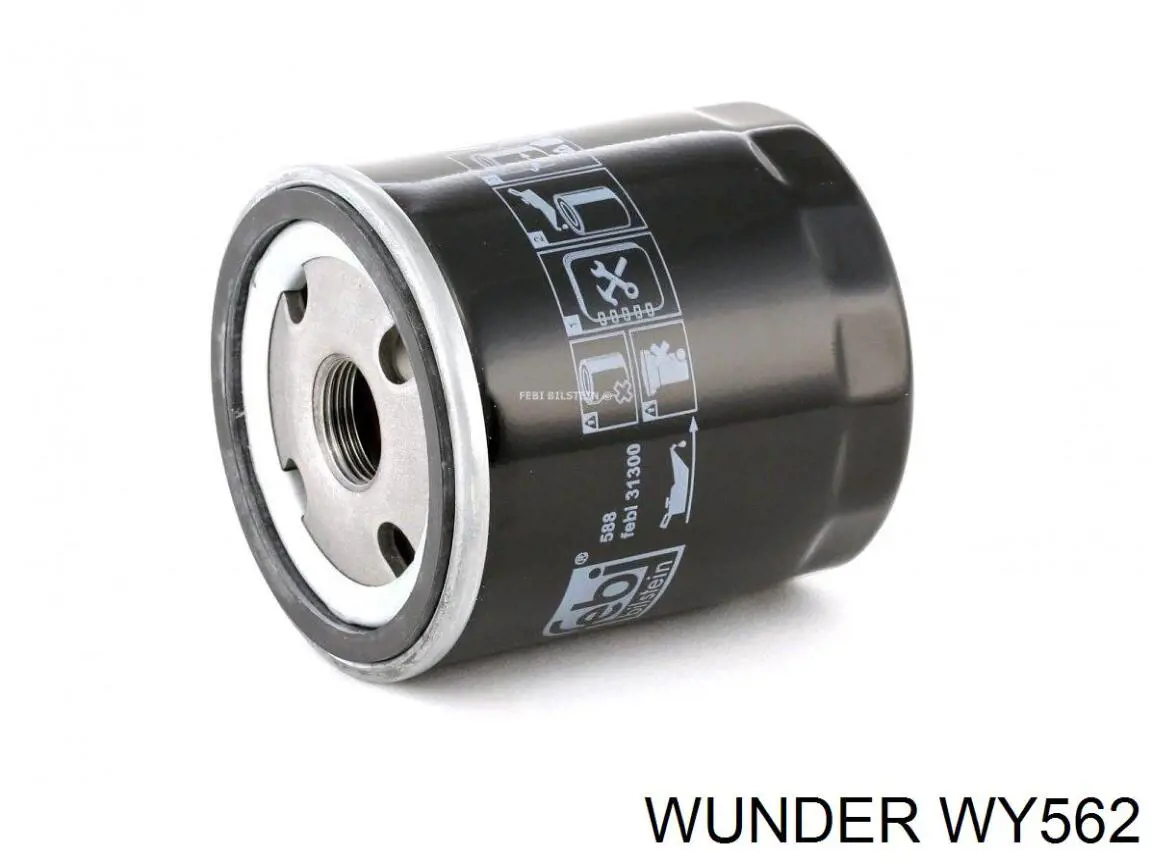 Filtro de óleo WY562 Wunder