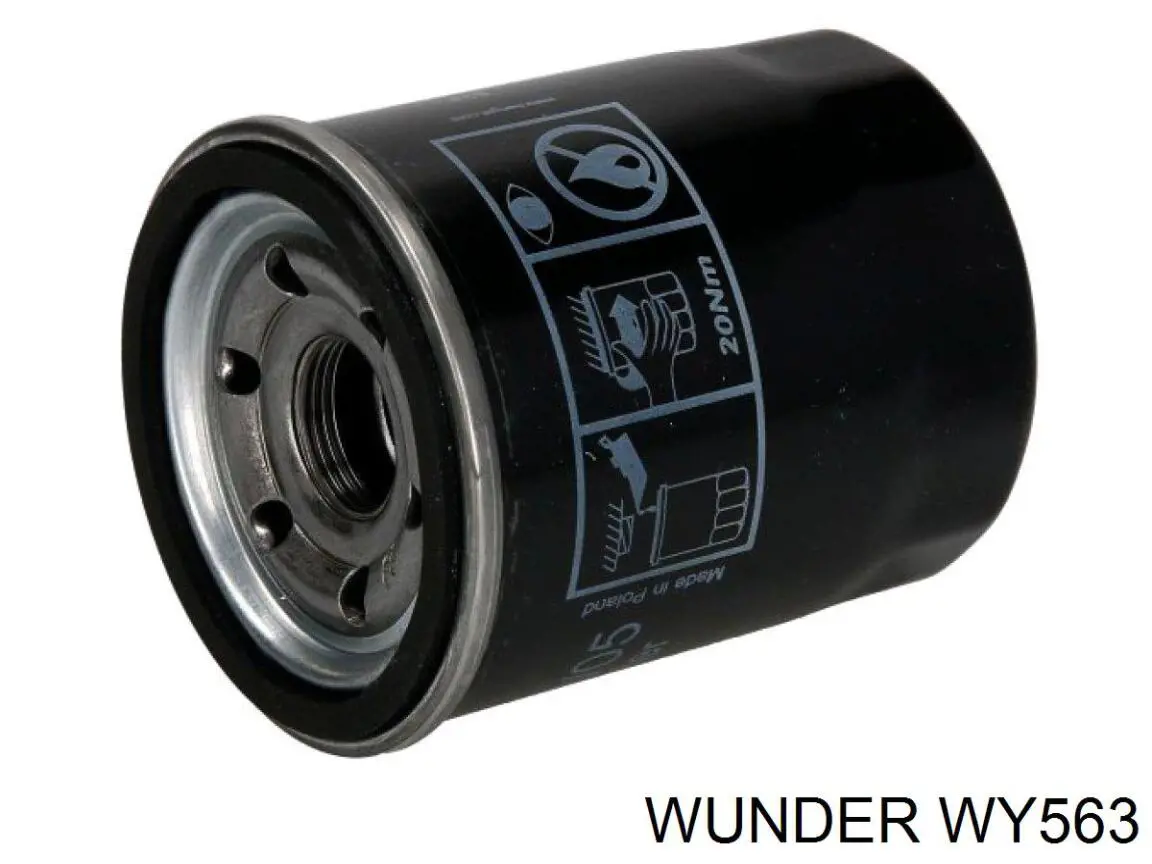 WY563 Wunder Filtro de óleo