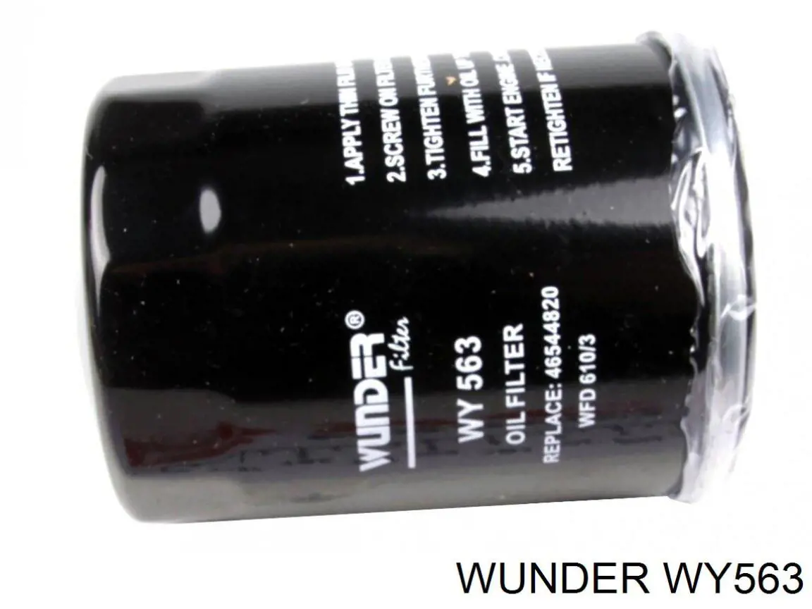 Filtro de óleo WY563 Wunder