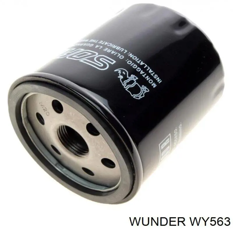 Filtro de óleo WY563 Wunder