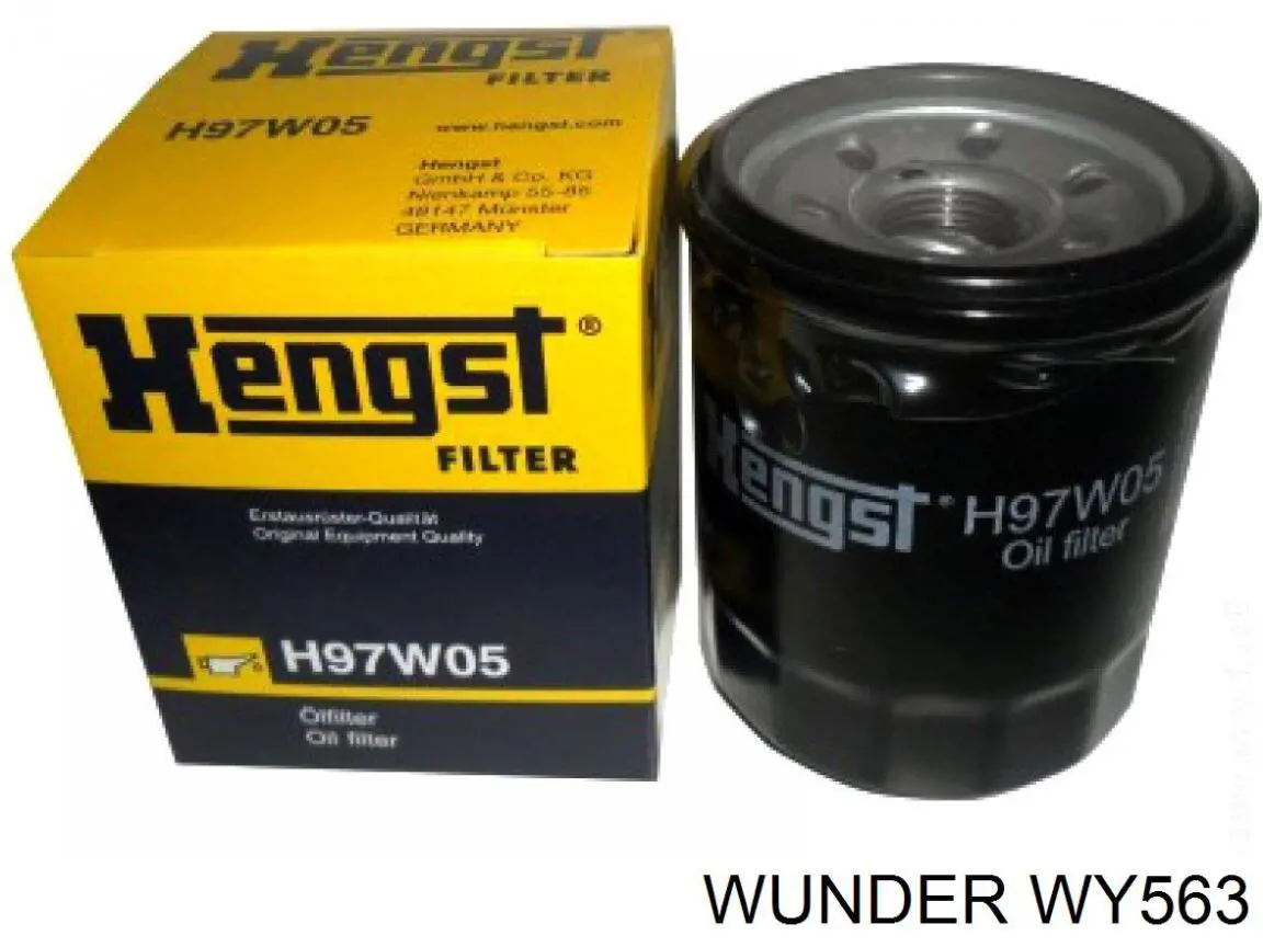 Filtro de óleo Wunder WY563 preço, a partir de 6,64 USD