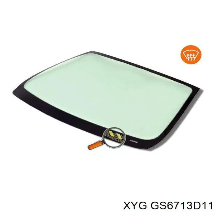 Pára-brisas XYG GS6713D11 preço, a partir de 104,63 USD