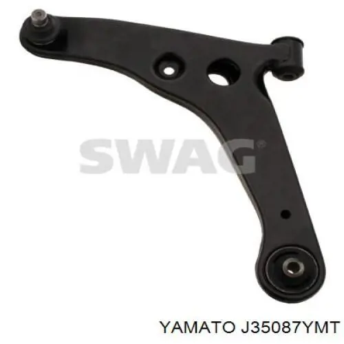 Compre J35087YMT Yamato Braço oscilante inferior esquerdo de suspensão dianteira
