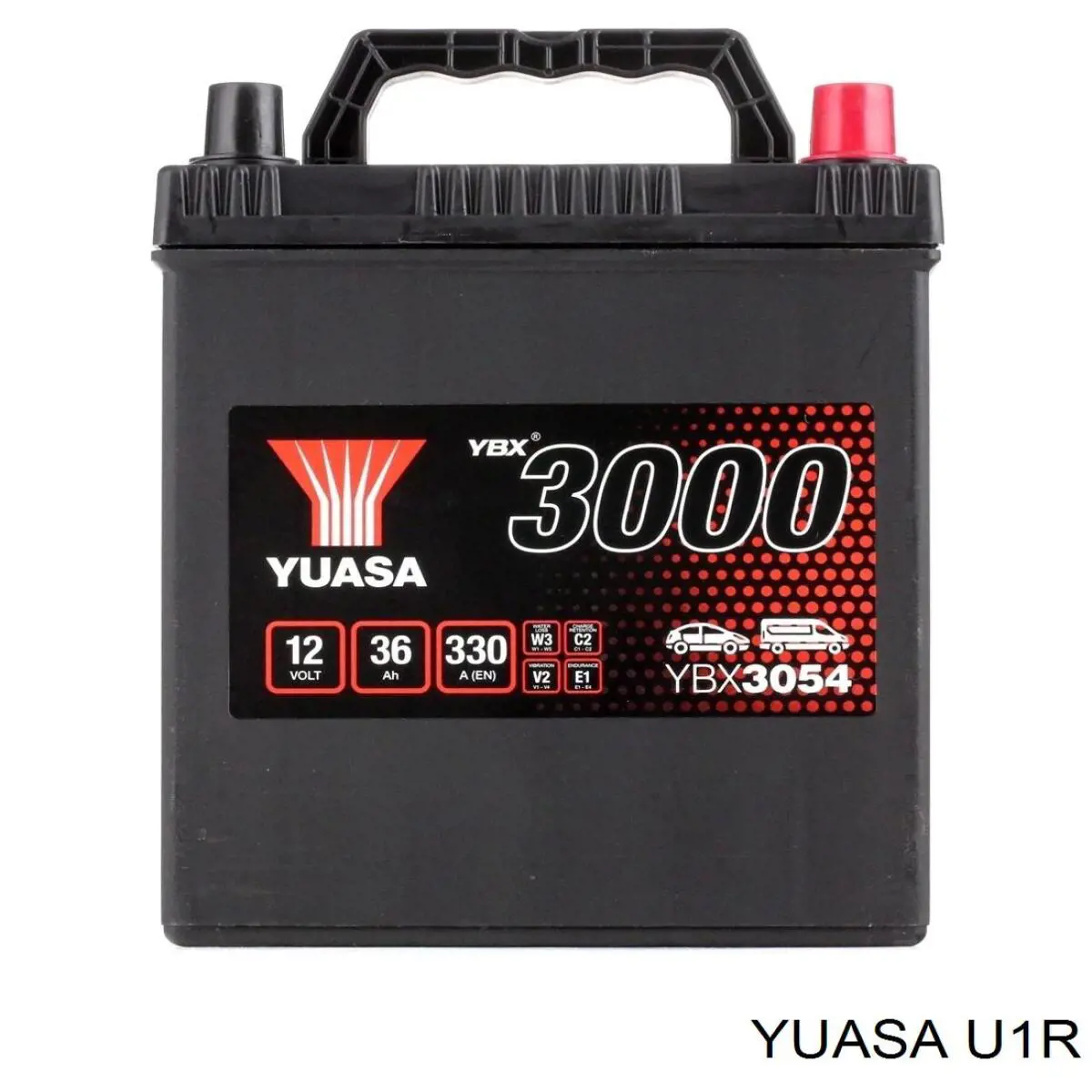 U1R Yuasa Bateria recarregável (PILHA)