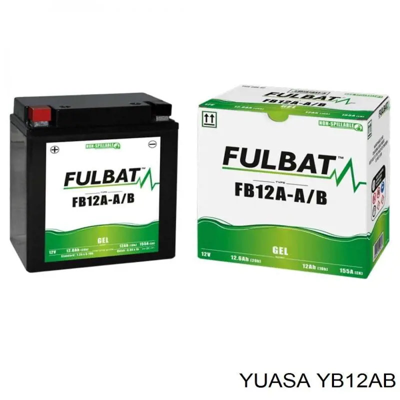 Bateria recarregável (PILHA) Yuasa YB12AB preço, a partir de 44,04 USD