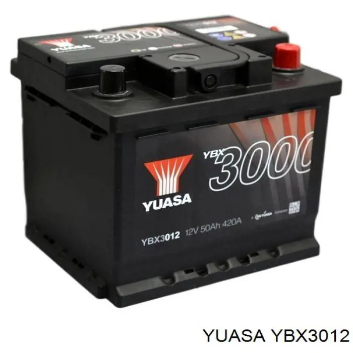 YBX3012 Yuasa Bateria recarregável (PILHA)