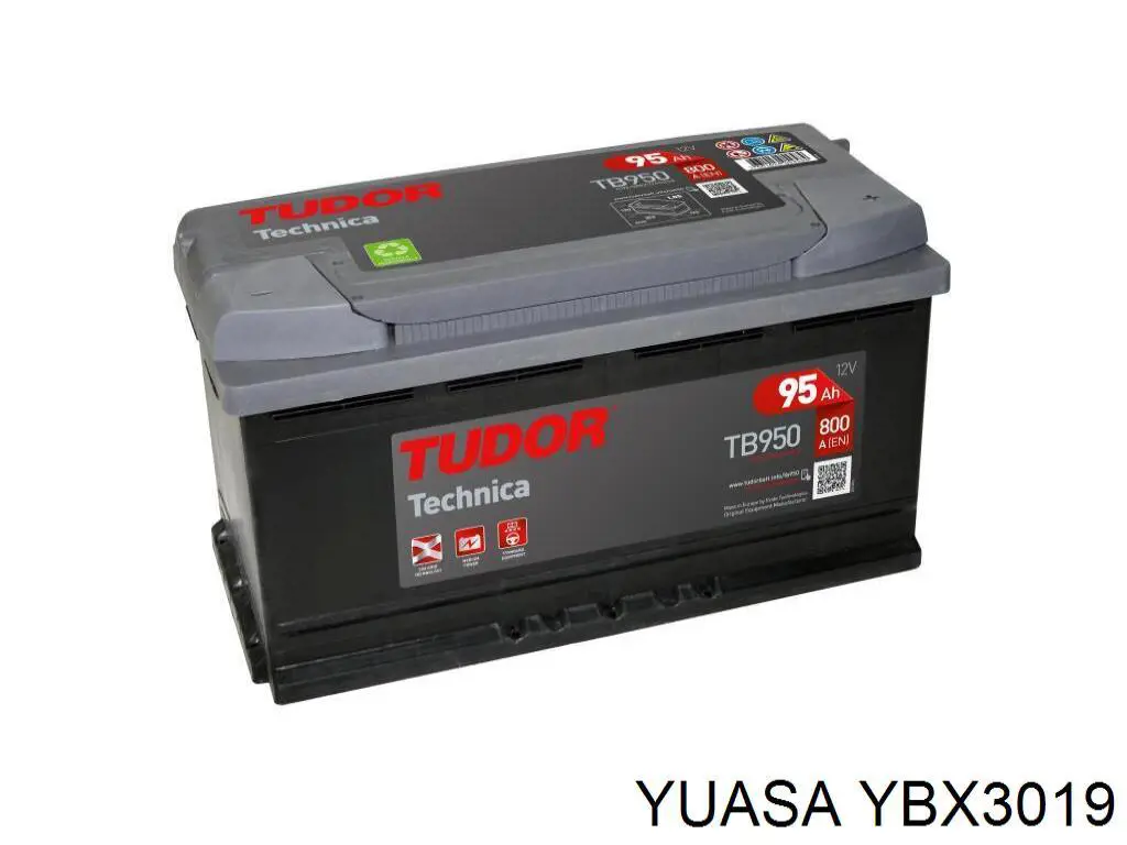 YBX3019 Yuasa Bateria recarregável (PILHA)