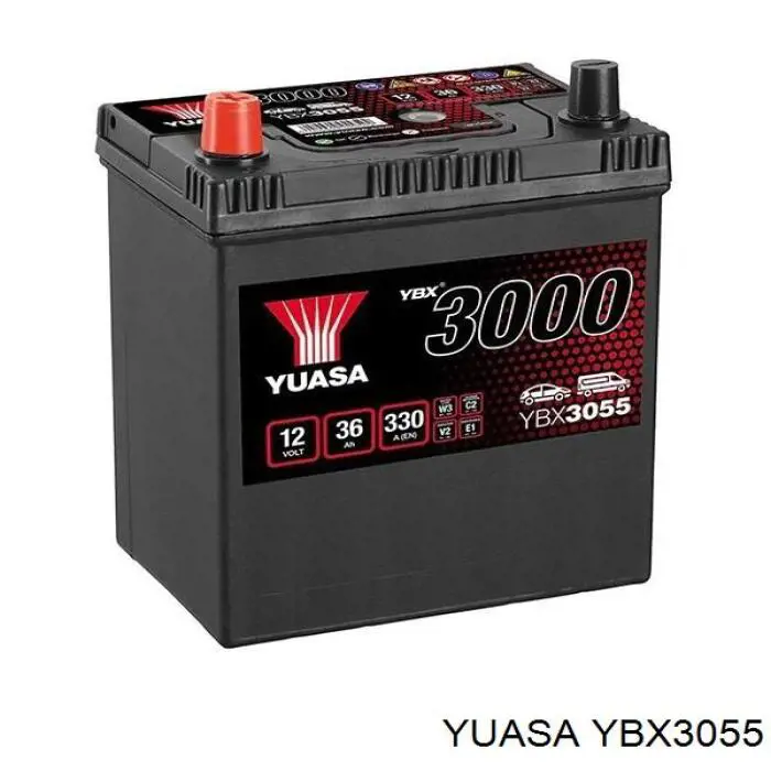 YBX3055 Yuasa Bateria recarregável (PILHA)