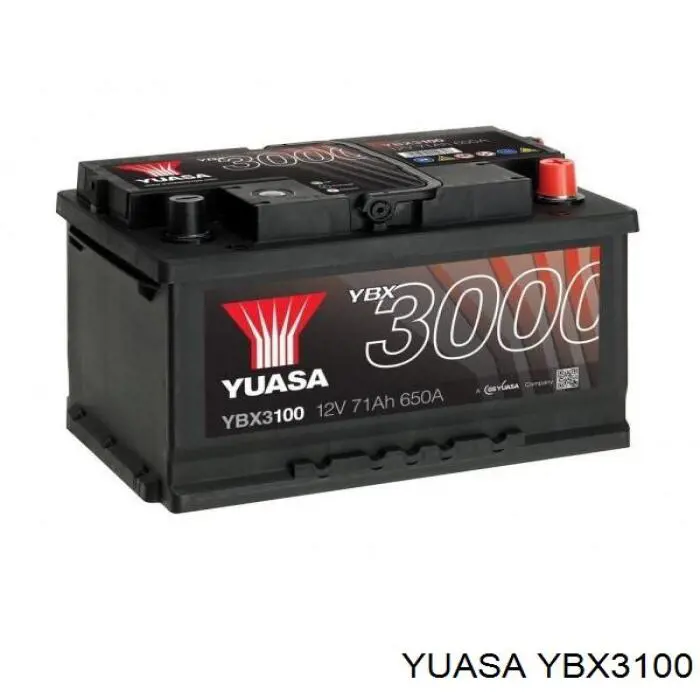 YBX3100 Yuasa Bateria recarregável (PILHA)