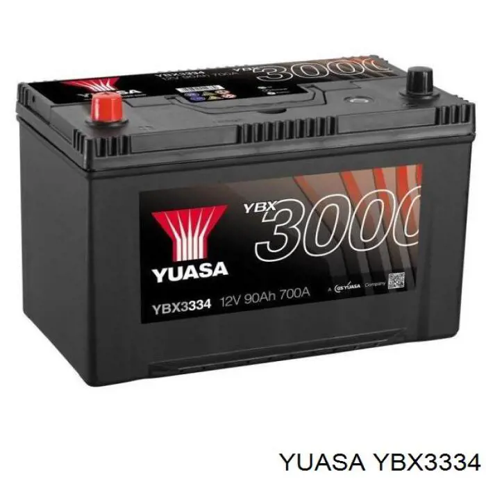YBX3334 Yuasa Bateria recarregável (PILHA)