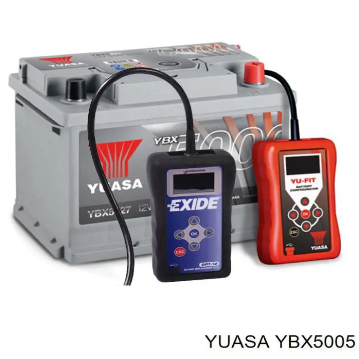 Bateria recarregável (PILHA) Yuasa YBX5005 preço, a partir de 124,18 USD