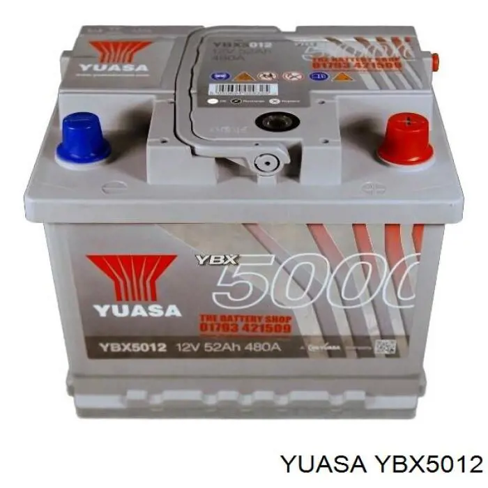 YBX5012 Yuasa Bateria recarregável (PILHA)