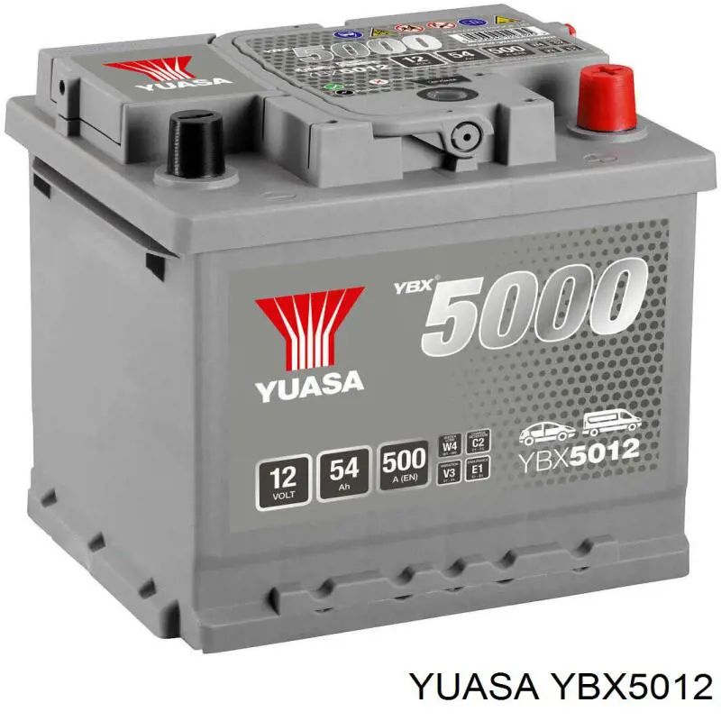 Bateria recarregável (PILHA) Yuasa YBX5012 preço, a partir de 116,49 USD